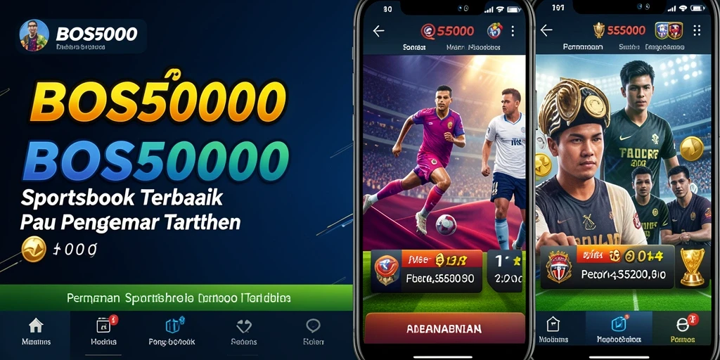 Tampilan gameplay menarik dari aplikasi Sportsbook BOS5000.