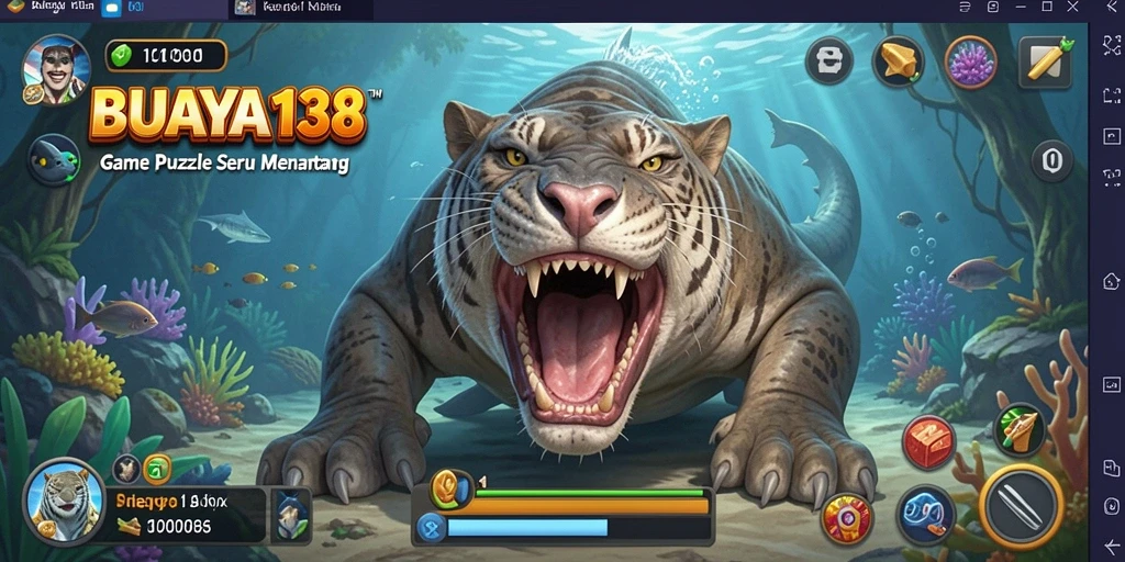 Gameplay seru BUAYA138 dengan tantangan puzzle menarik.