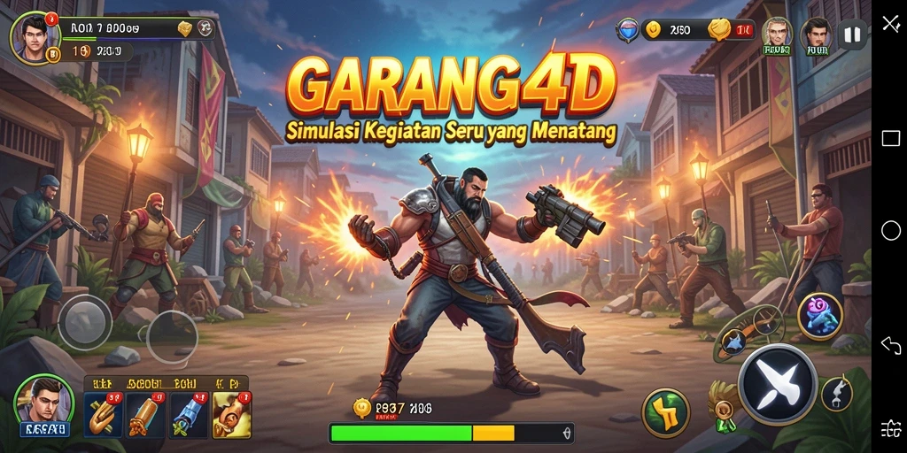 Screenshot utama GARANG4D menampilkan gameplay simulasi yang menarik.