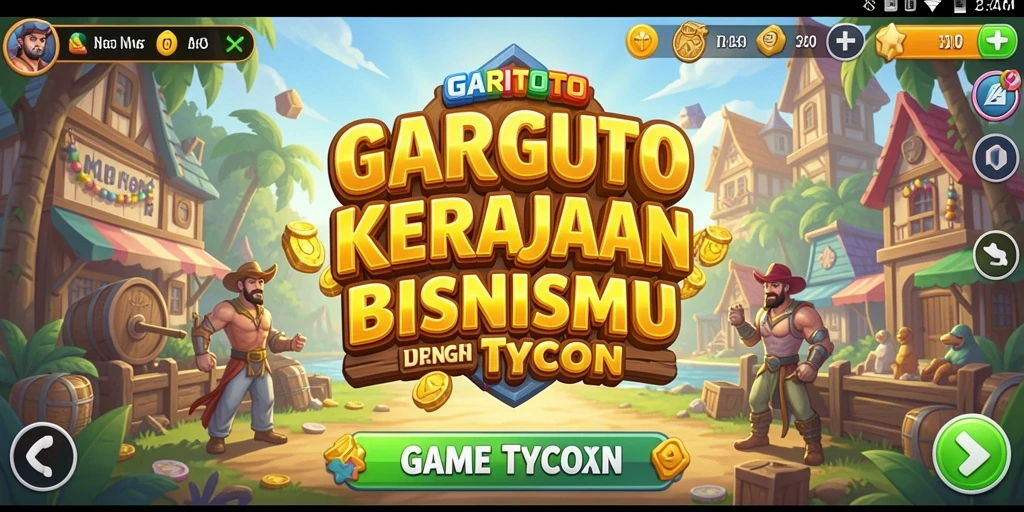 Gameplay GARITOTO yang seru dan menantang dalam dunia Tycoon.