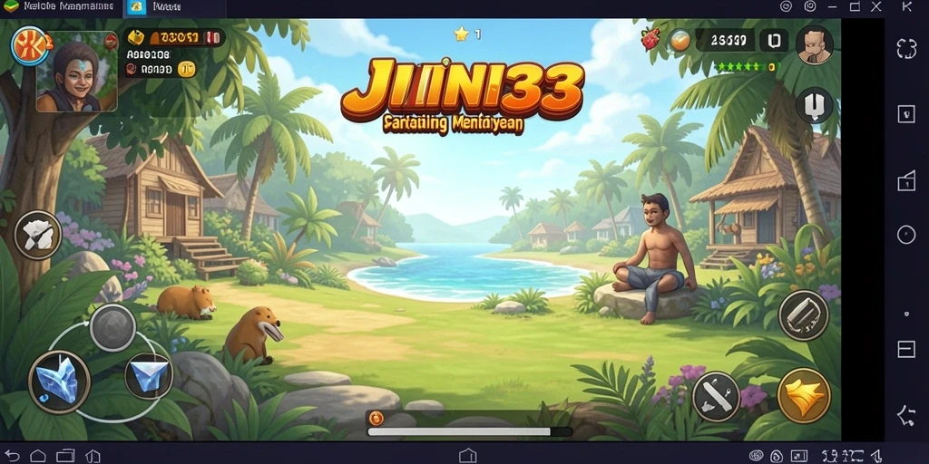 Tangkapan layar gameplay JIN33 yang penuh warna dan seru.