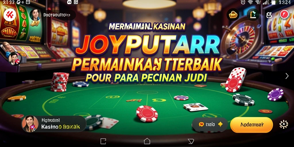 Tampilan permainan seru dari JOYPUTAR yang mengasyikkan.