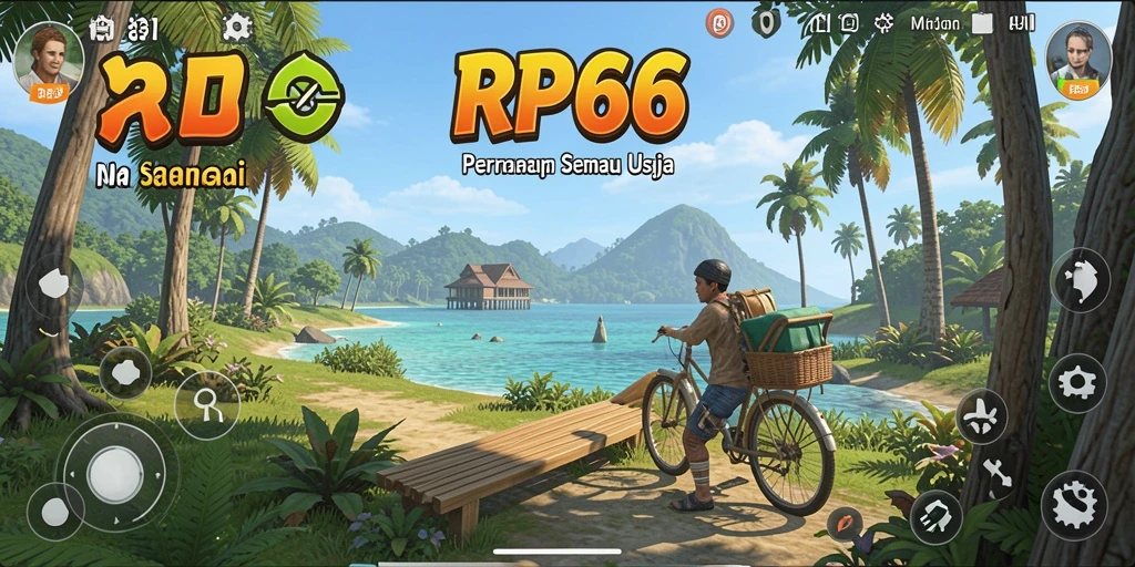 Screenshot utama RP66 menampilkan gameplay santai dan menawan.