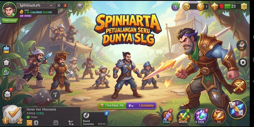 Gameplay seru dan strategi mendalam di SPINHARTA.