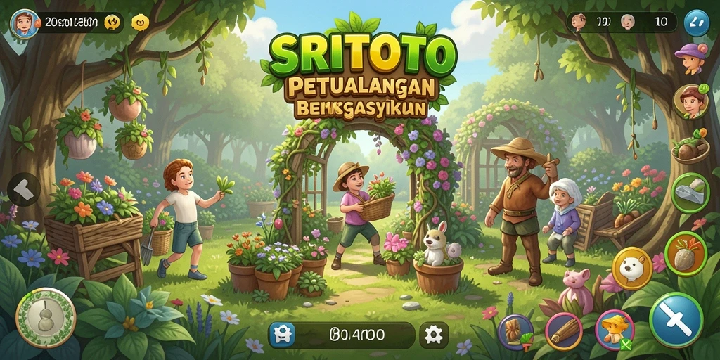 Tampilan screenshot gameplay SRITOTO yang menarik dan berwarna.