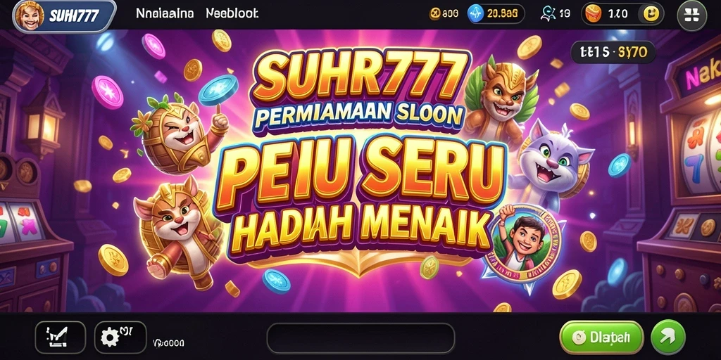 Tampilan menarik dari gameplay Slot di SUHU777 yang penuh hadiah.