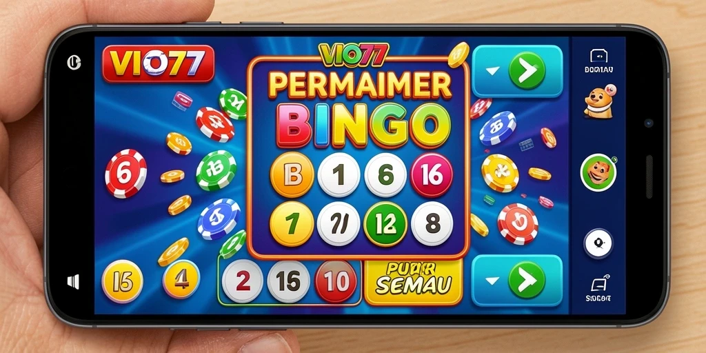 Tampilan menarik dari gameplay Bingo di VIO77.