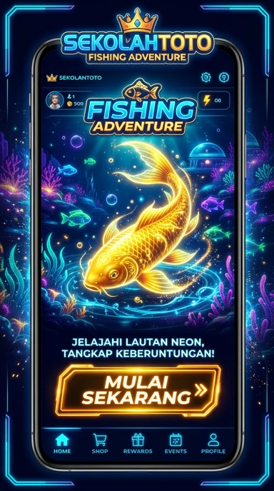 Tampilan antarmuka sekolahtoto yang ramah pengguna.